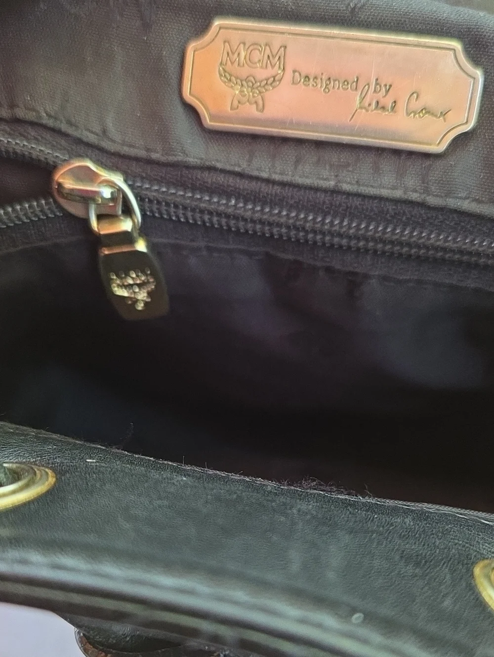 MCM quilted black